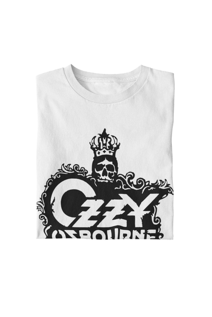 Ozzy Osbourne Gilded Logo Officially Licensed Mens T Shirt White