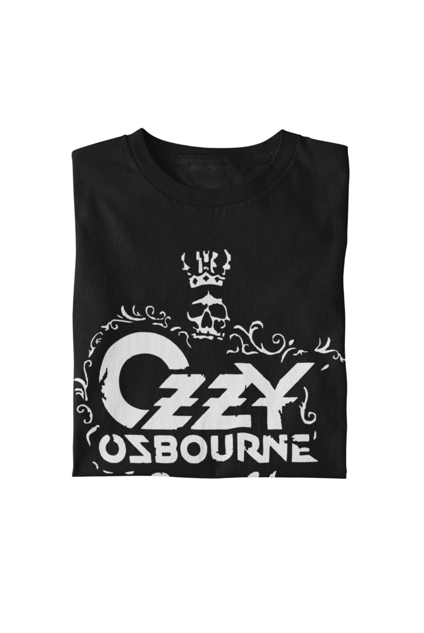 Ozzy Osbourne Gilded Skull Officially Licensed Mens T Shirt Black