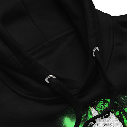 Ozzy Osbourne Green Screaming Mens Classic Officially Licensed Hoodie Black