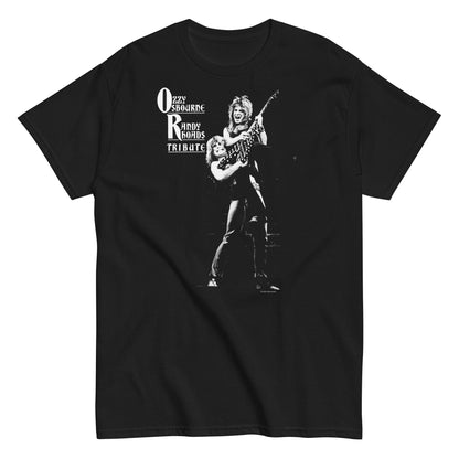 Ozzy Osbourne Guitar Officially Licensed Mens T Shirt Black