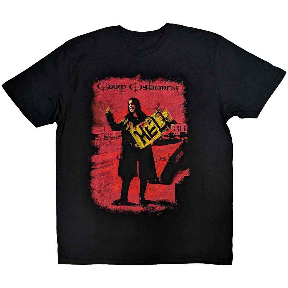 Ozzy Osbourne Hell Mens T Shirt Officially Licensed