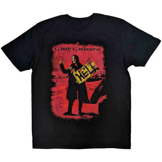Ozzy Osbourne Hell Mens T Shirt Officially Licensed