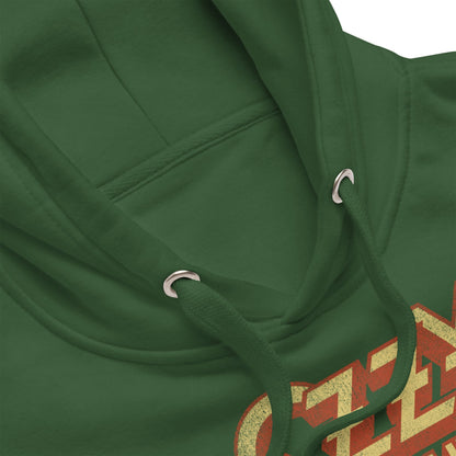 Ozzy Osbourne Late 80s Vintage Ozzy Classic Mens Officially Licensed Hoodie Green