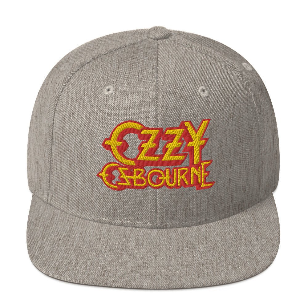 Ozzy Osbourne Logo Snapback Hat Officially Licensed