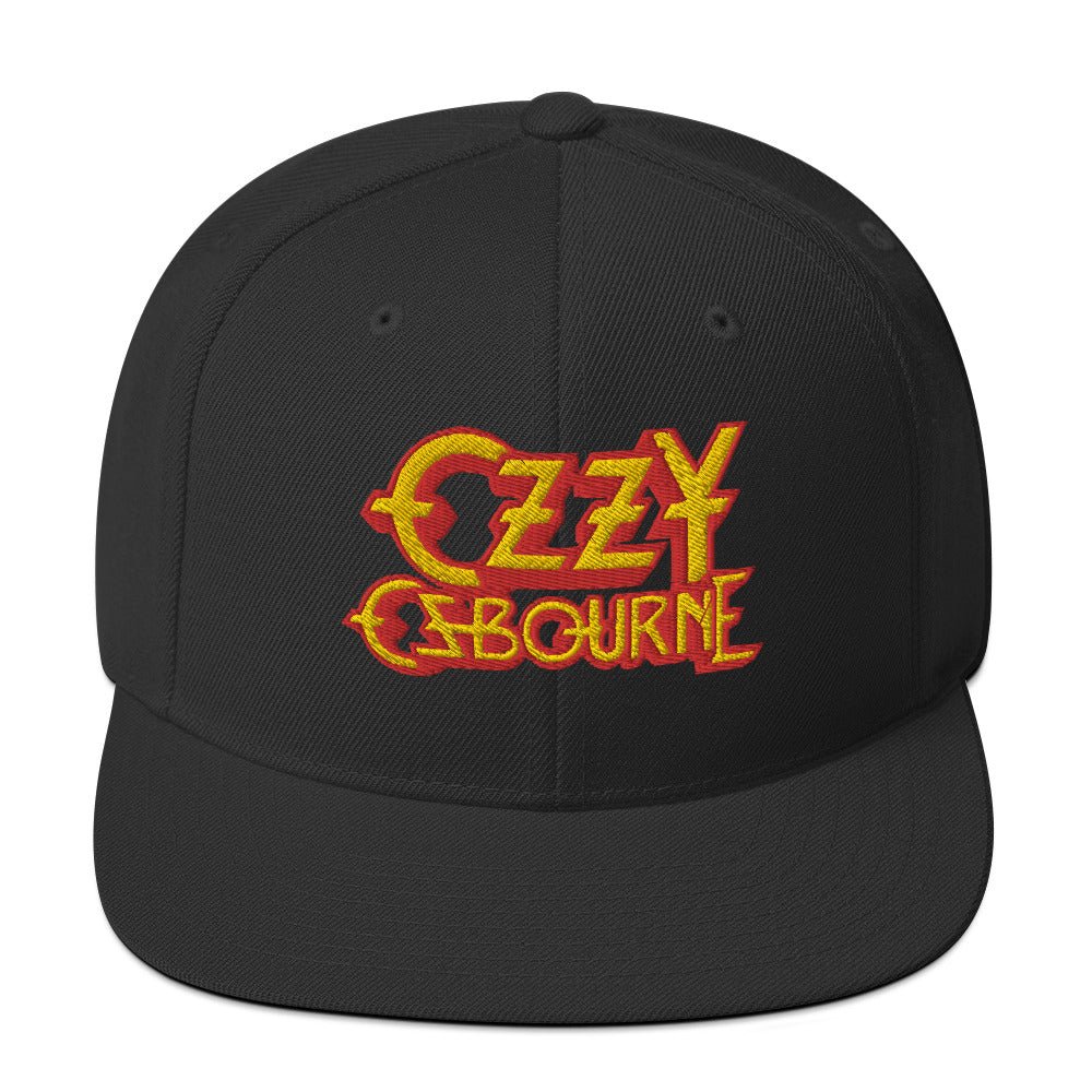 Ozzy Osbourne Logo Snapback Hat Officially Licensed