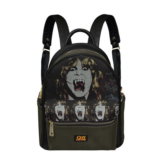 Ozzy Osbourne Vegan Leather Mini Backpack