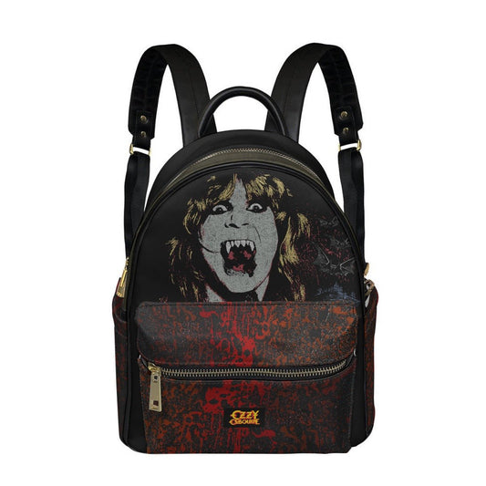 Ozzy Osbourneb Vegan Leather Mini Backpack