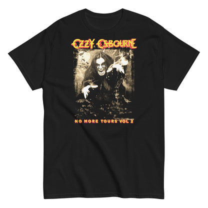 Ozzy Osbourne No More Tours Officially Licensed Mens T Shirt Black
