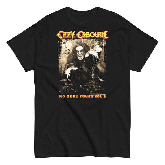 Ozzy Osbourne No More Tours Mens T Shirt Black