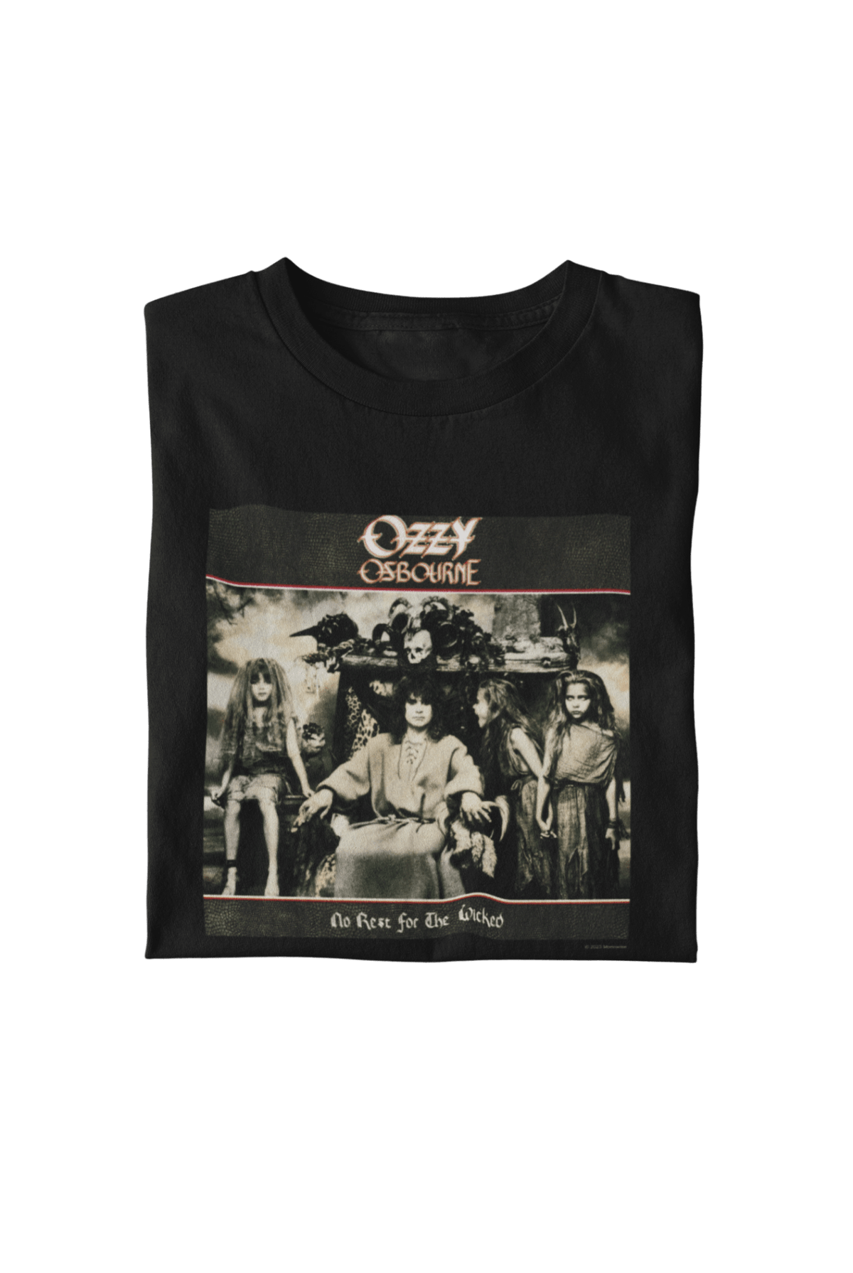 Ozzy Osbourne No Rest for the Wicked Officially Licensed Mens T Shirt Black