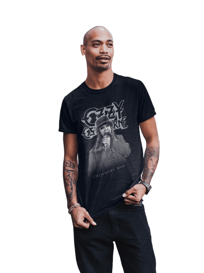 Ozzy Osbourne Ordinary Man Officially Licensed Mens T Shirt Black