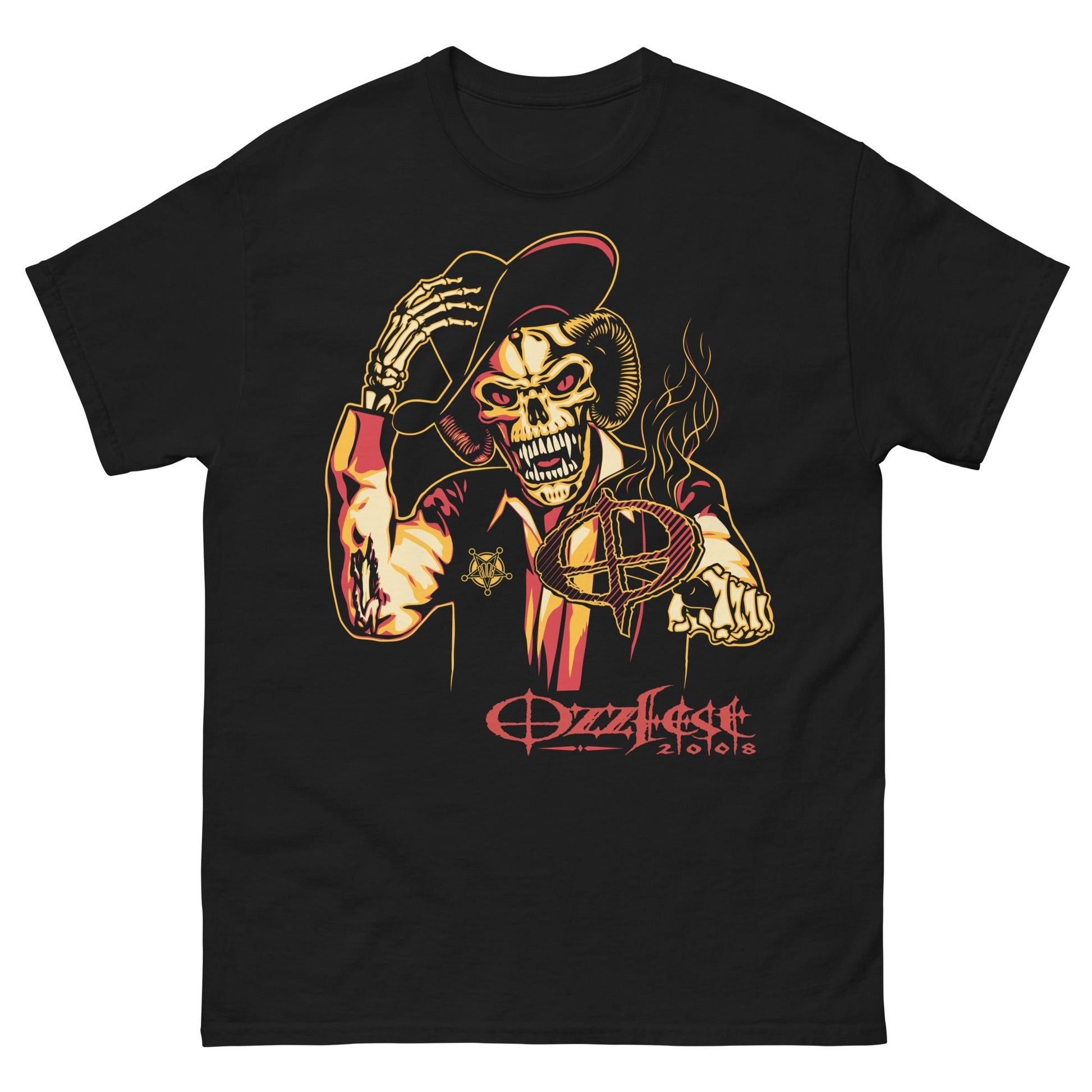 Ozzy Osbourne Ozzfest 2008 Officially Licensed Mens T Shirt Black