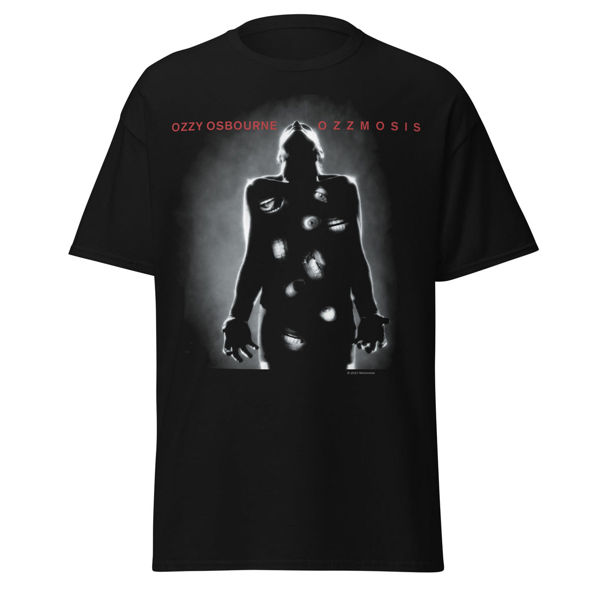 Ozzy Osbourne Ozzmosis Jumbo Print Officially Licensed Mens T Shirt Black