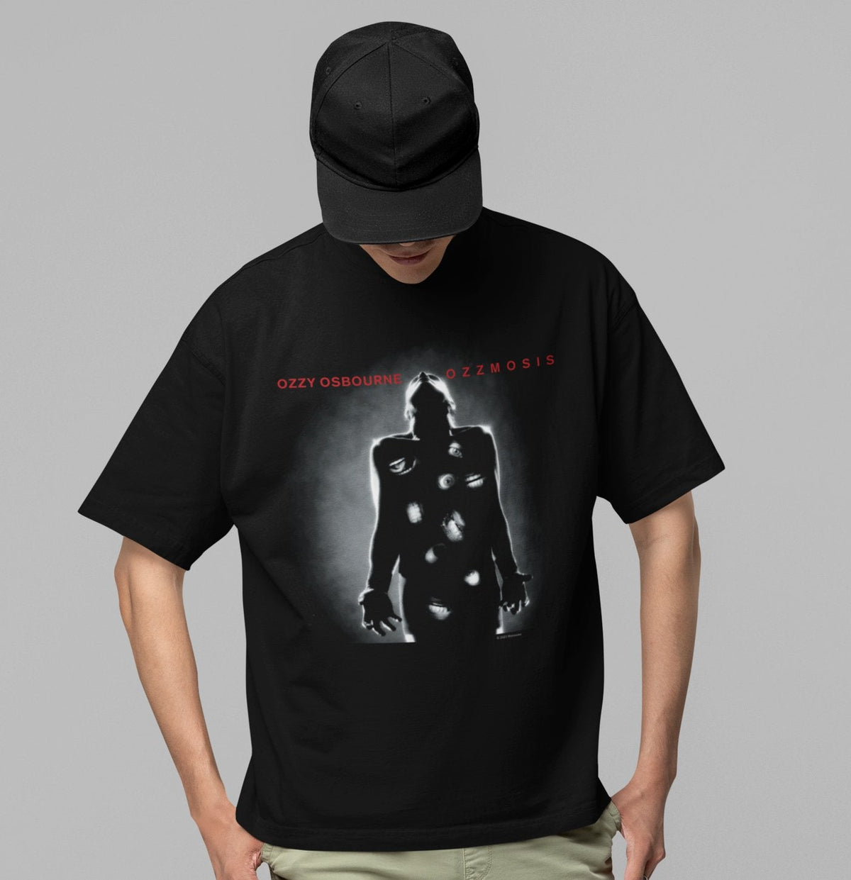 Ozzy Osbourne Ozzmosis Jumbo Print Officially Licensed Mens T Shirt Black