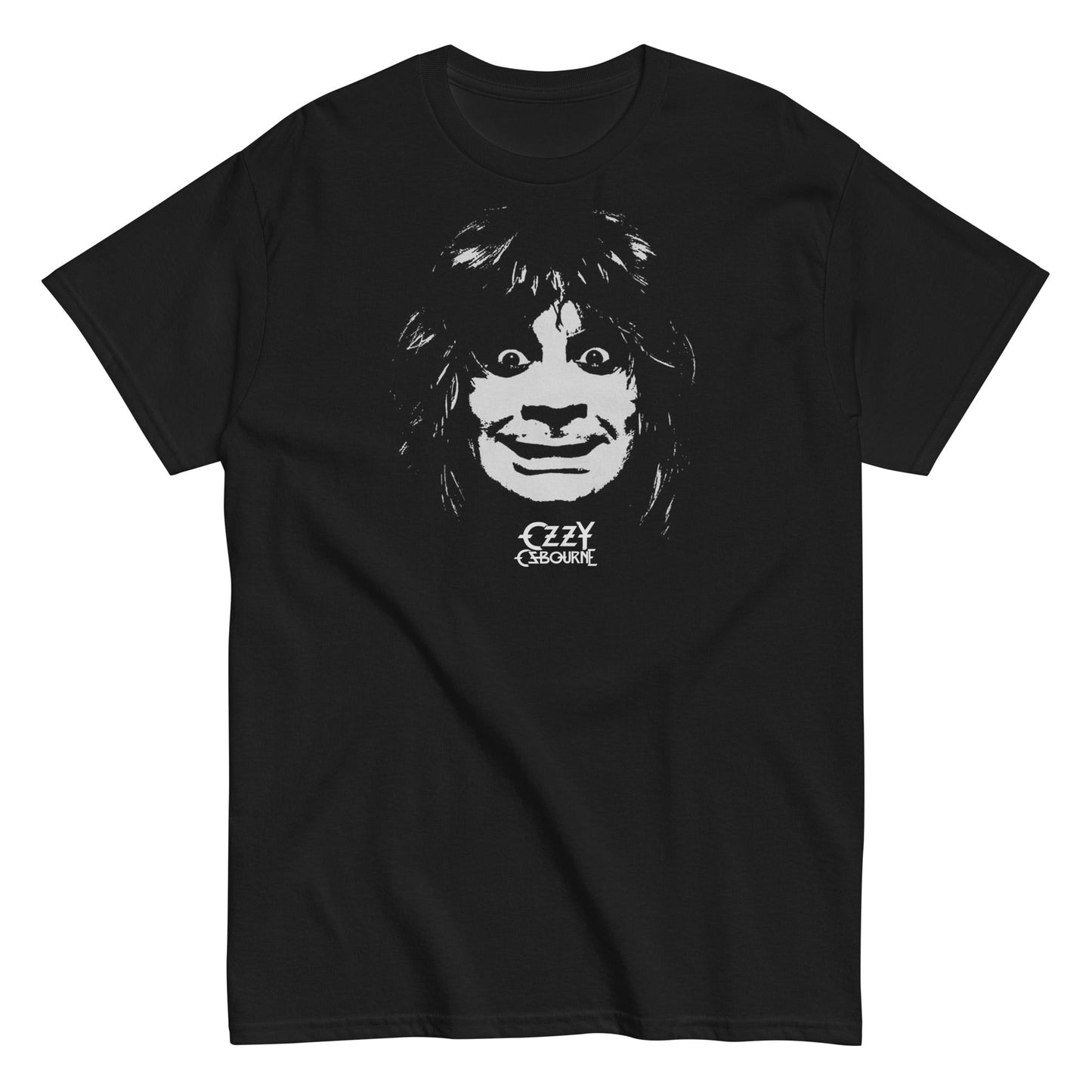 Ozzy Osbourne Smile Mens T Shirt Black