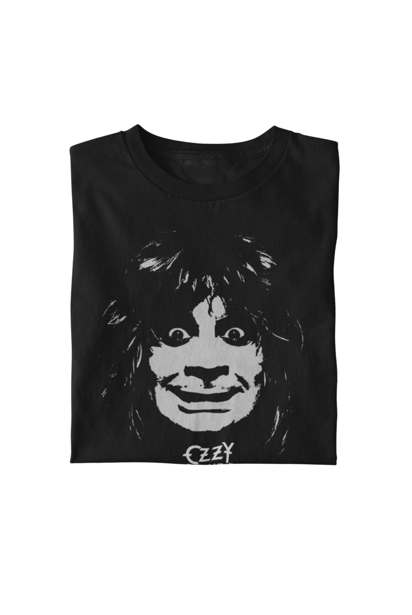 Ozzy Osbourne Smile Officially Licensed Mens T Shirt Black