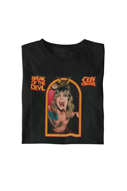 Ozzy Osbourne Speak of the Devil Officially Licensed Mens T Shirt Black