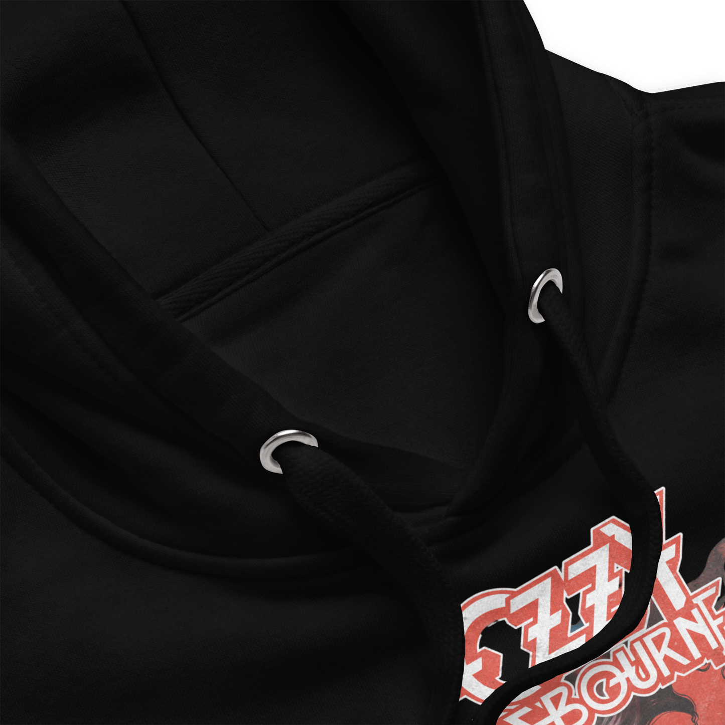 Ozzy Osbourne Vintage 1984 Mens Officially Licensed Hoodie Black