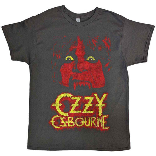 Ozzy Osbourne Yellow Eyes Jumbo [T-Shirt] Officially Licensed