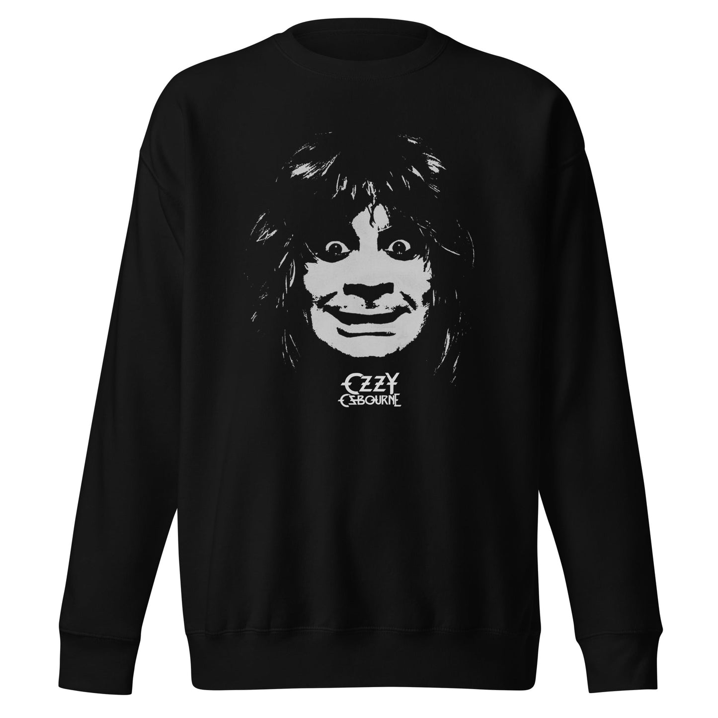 Ozzy Osbourne Smile Mens Sweatshirt Black