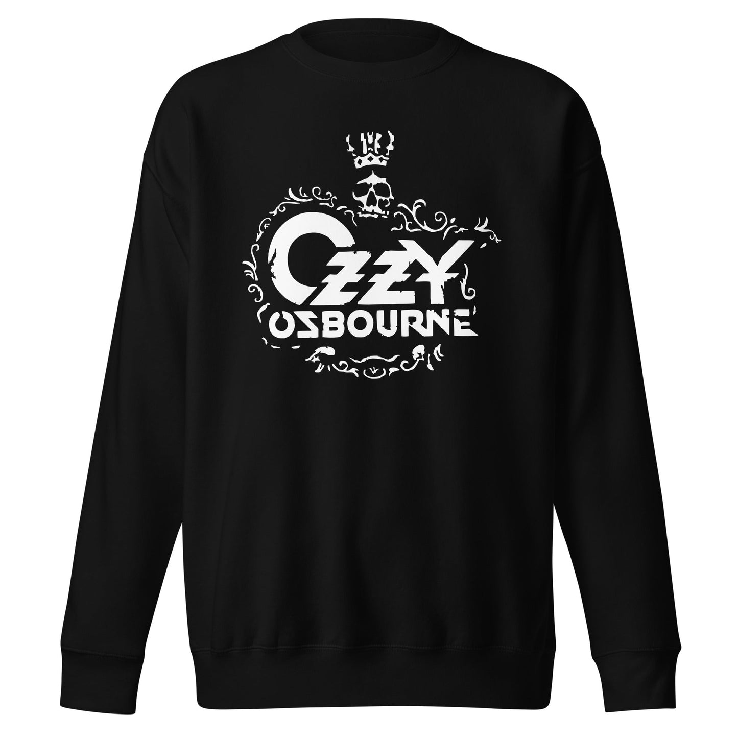 Ozzy Osbourne Gilded Skull Mens Sweatshirt Black