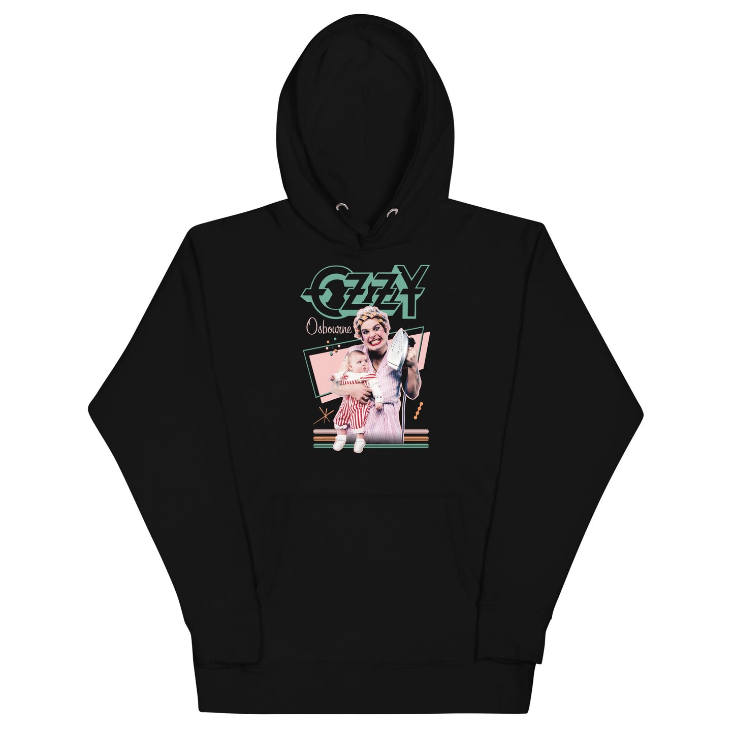 Ozzy Osbourne Mrs. Ozzy Mens Hoodie Black