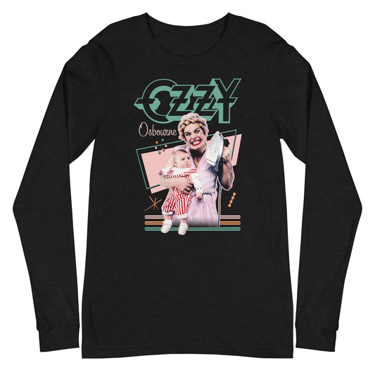 Ozzy Osbourne Mrs. Ozzy Mens Long Sleeve T Shirt Black