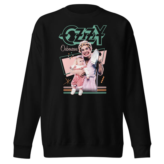 Ozzy Osbourne Mrs. Ozzy Mens Sweatshirt Black