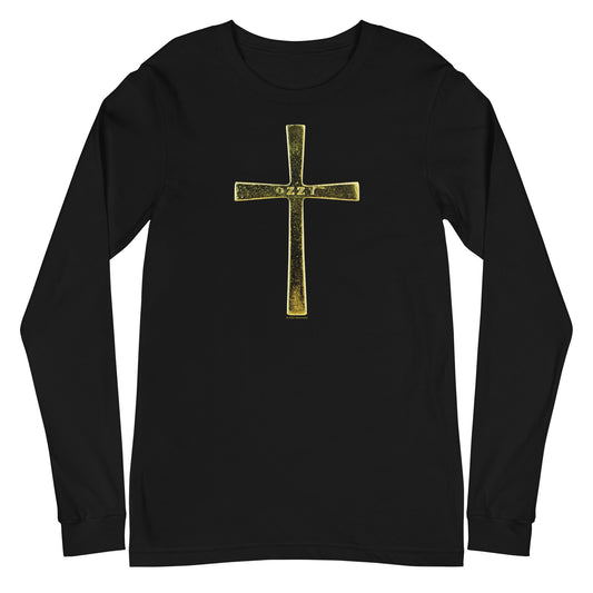 Ozzy Osbourne Pray for Ozzy Mens Long Sleeve T Shirt Black