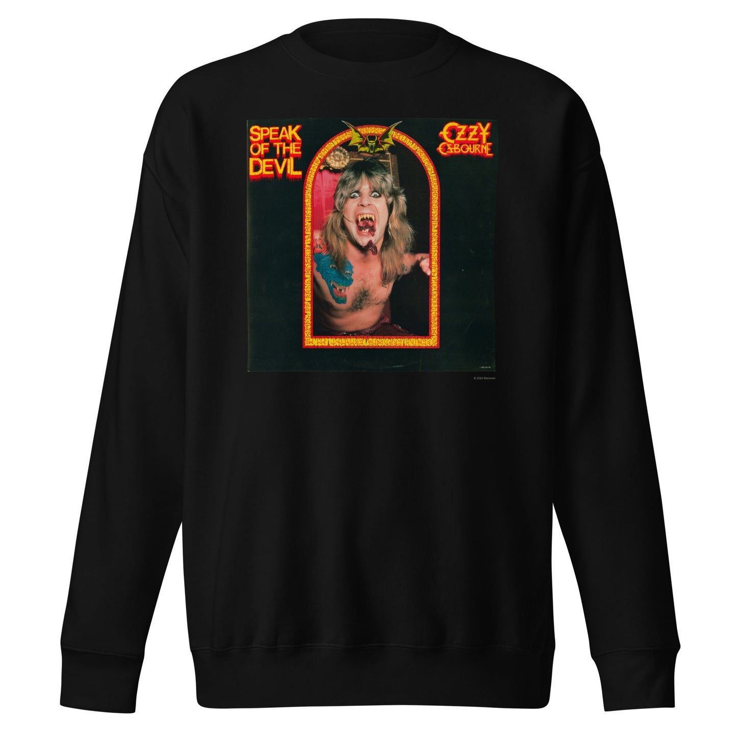 Ozzy Osbourne Speak of the Devil Mens Sweatshirt Black