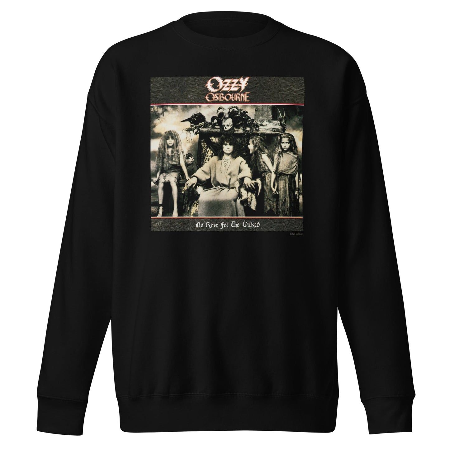 Ozzy Osbourne No Rest for the Wicked Mens Sweatshirt Black