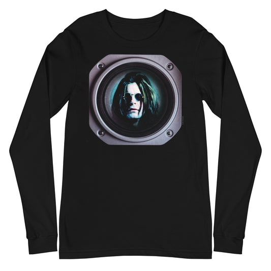 Ozzy Osbourne Lens Mens Long Sleeve T Shirt Black