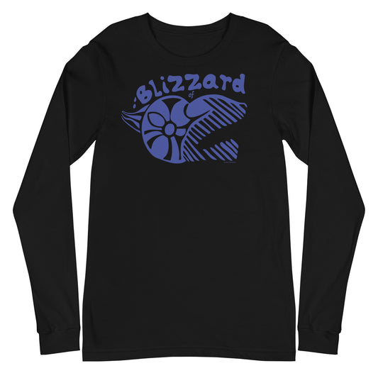 Ozzy Osbourne Blizzard of Art Mens Long Sleeve T Shirt Black