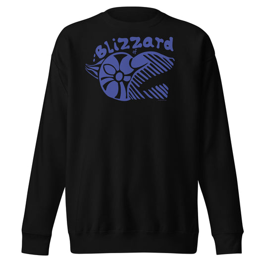 Ozzy Osbourne Blizzard of Art Mens Sweatshirt Black