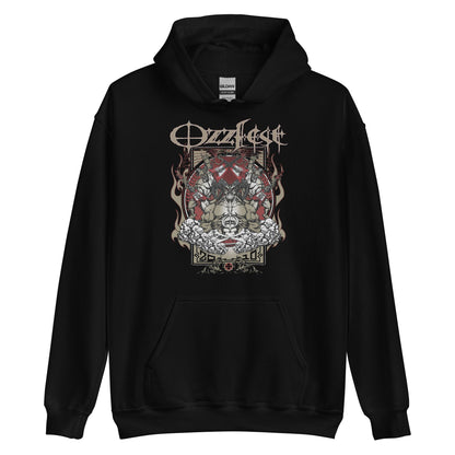 Ozzy Osbourne Vintage 2010 Ozzfest Officially Licensed Hoodie Black