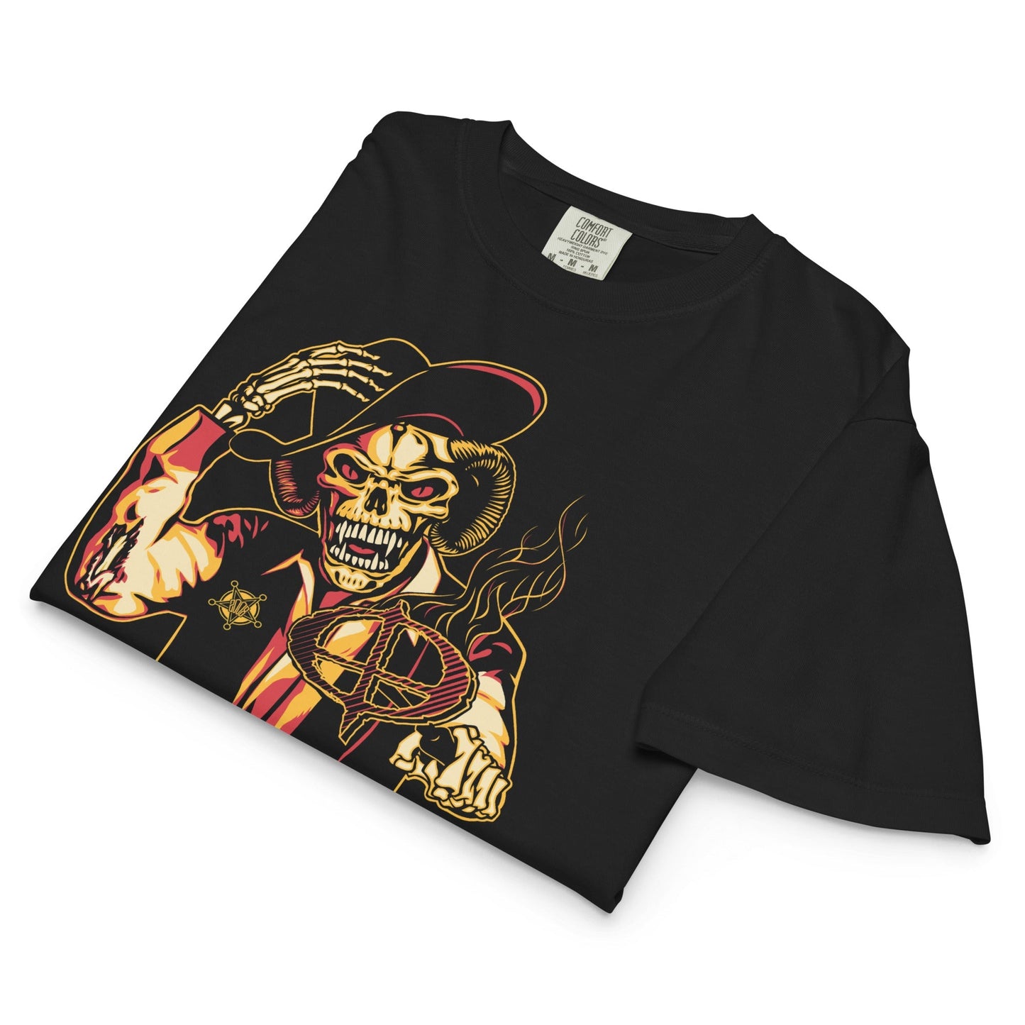 Ozzy Osbourne Vintage 2008 Ozzfest Mineral Wash Womens Crop Top Shirt