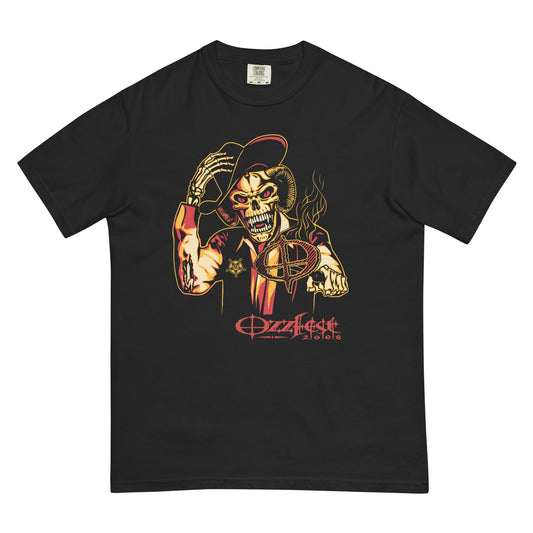 Ozzy Osbourne Vintage 2008 Ozzfest Mineral Wash Officially Licensed Mens T Shirt Black