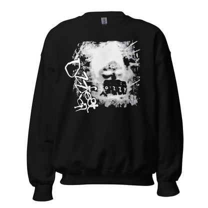 Ozzy Osbourne Fist Bump Officially Licensed Crewneck Sweatshirt Black
