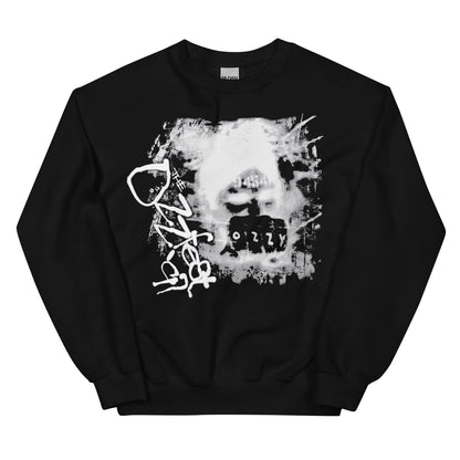 Ozzy Osbourne Fist Bump Officially Licensed Crewneck Sweatshirt Black