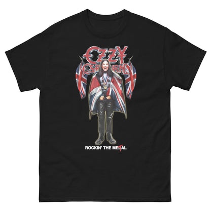 Ozzy Osbourne Rocking the Metal Officially Licensed Mens T Shirt Black