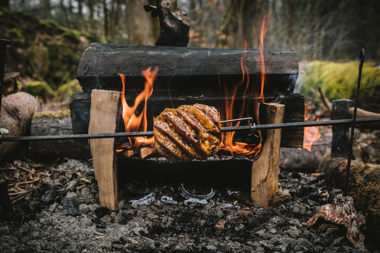 Cooking on Fire Book