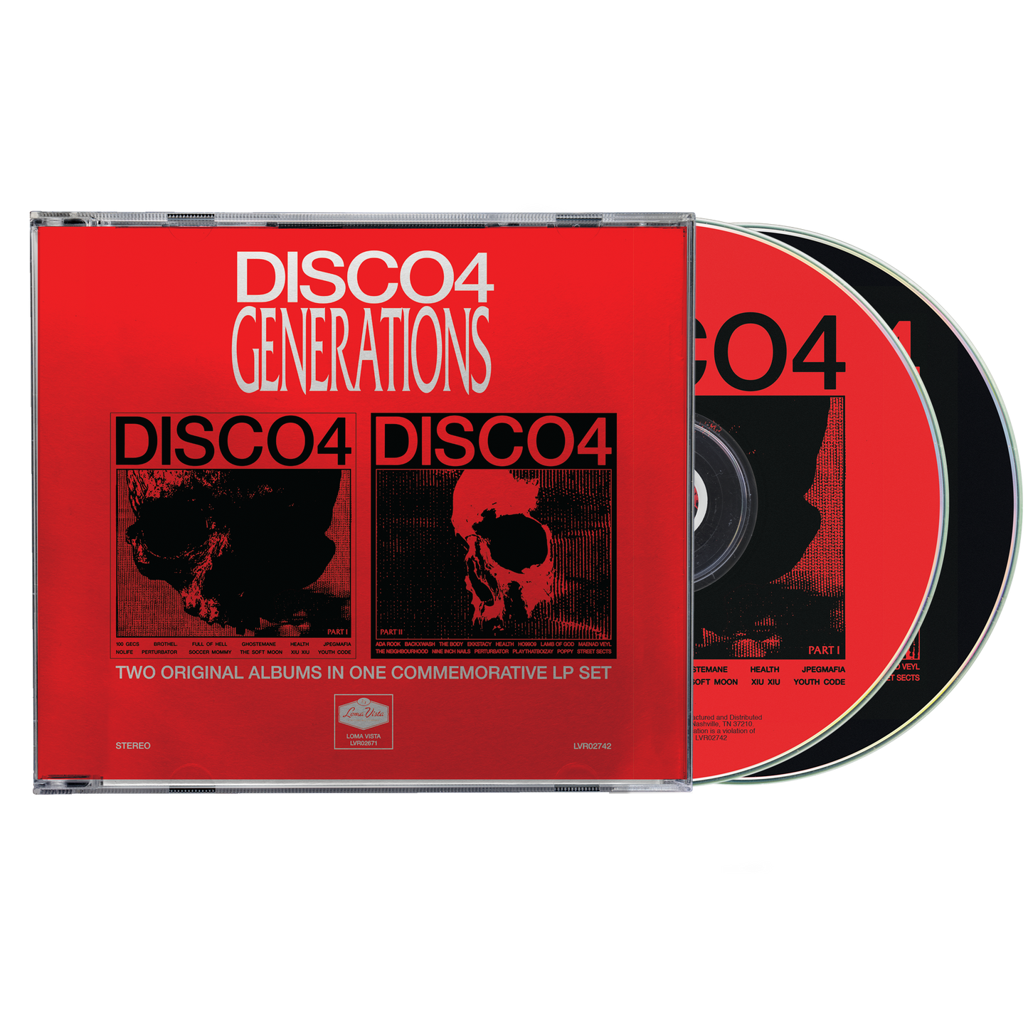 DISCO4 :: PART II Generations Edition 2X Music CD