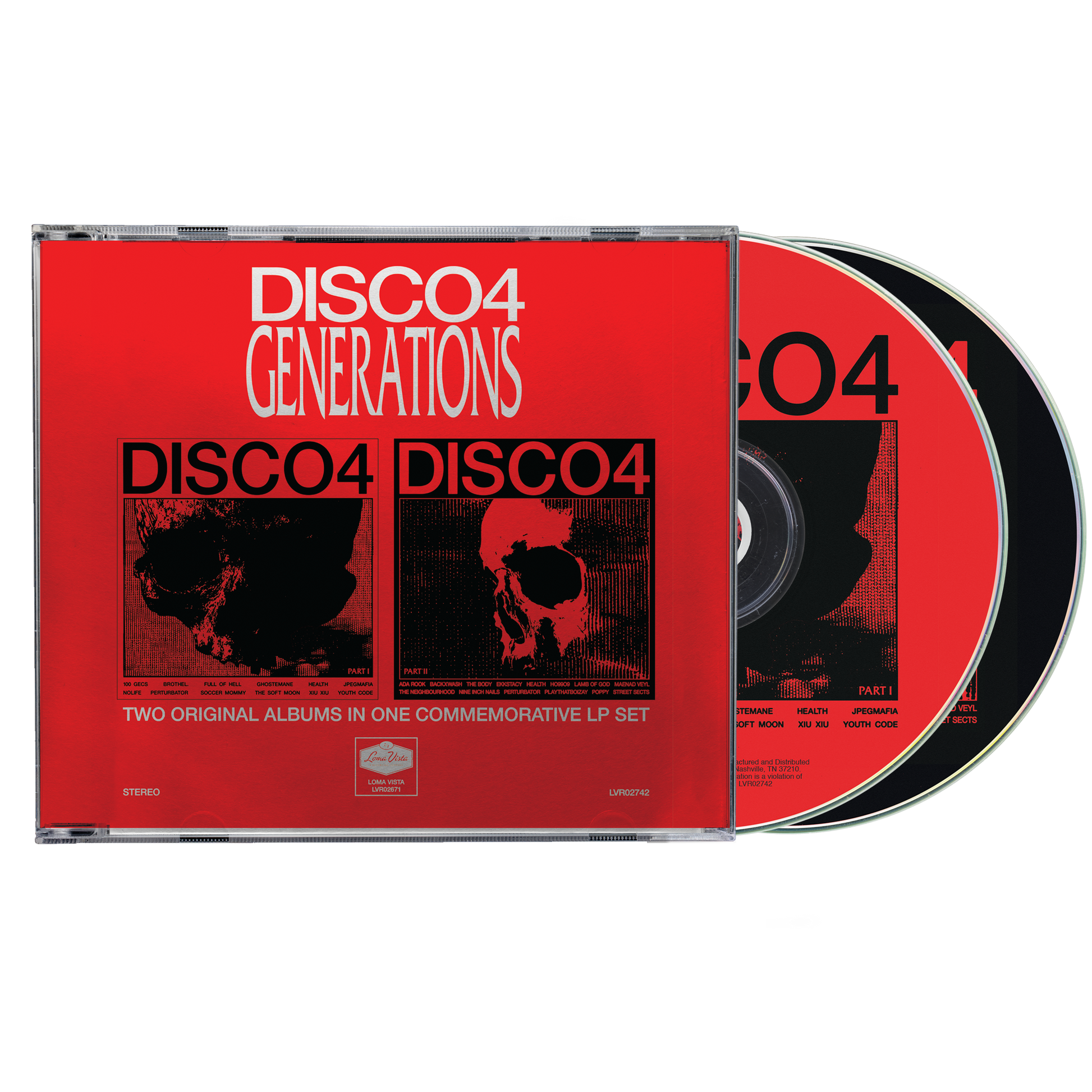 DISCO4 :: PART II Generations Edition 2X Music CD