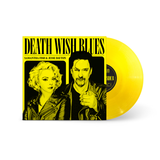 Death Wish Blues - Canary Yellow Vinyl Record