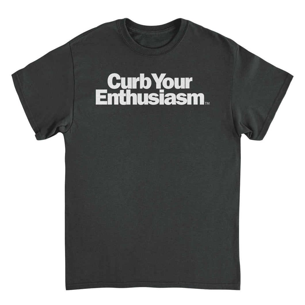 Curb Your Enthusiasm Logo Mens T Shirt Black