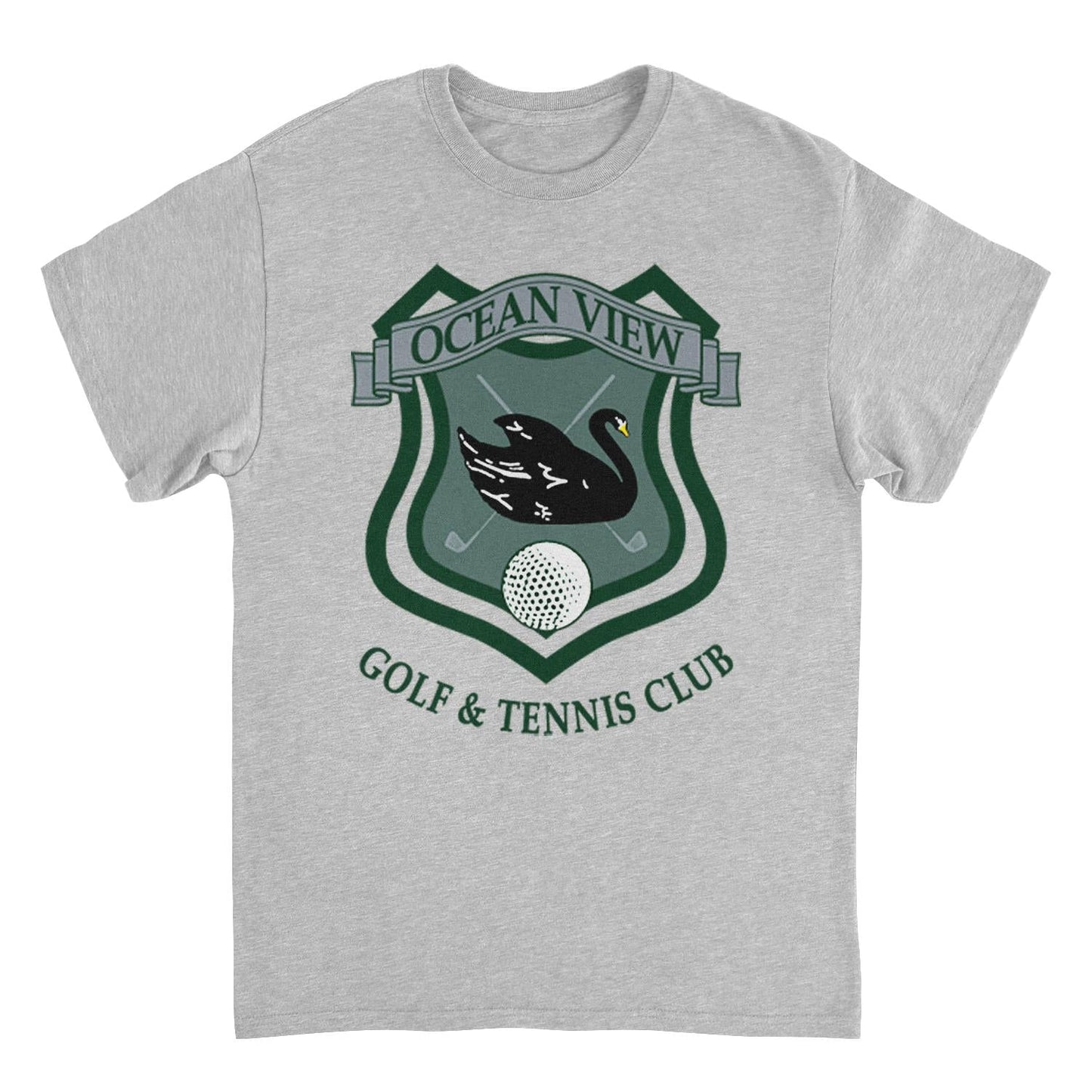 Curb Your Enthusiasm Ocean View GTC Mens T Shirt Sport Grey Officially Licensed