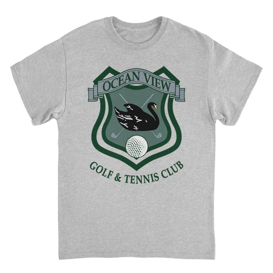 Curb Your Enthusiasm Ocean View GTC Mens T Shirt Sport Grey Officially Licensed