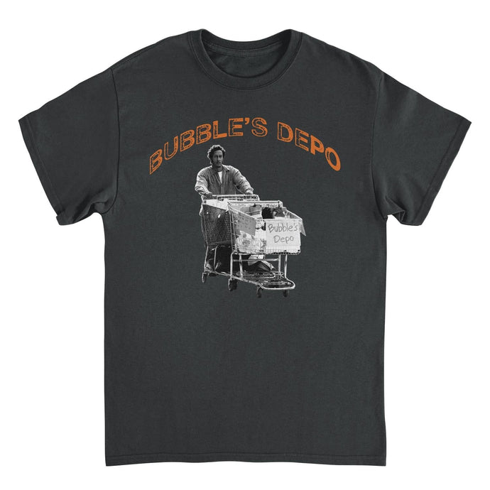 The Wire Bubble's Depot Mens T Shirt Black