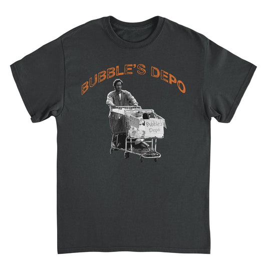 The Wire Bubble's Depot Mens T Shirt Black Officially Licensed