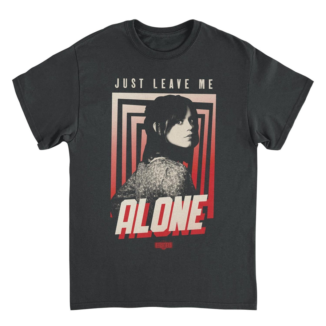 Beetlejuice Just Leave Me Alone Mens T Shirt Black